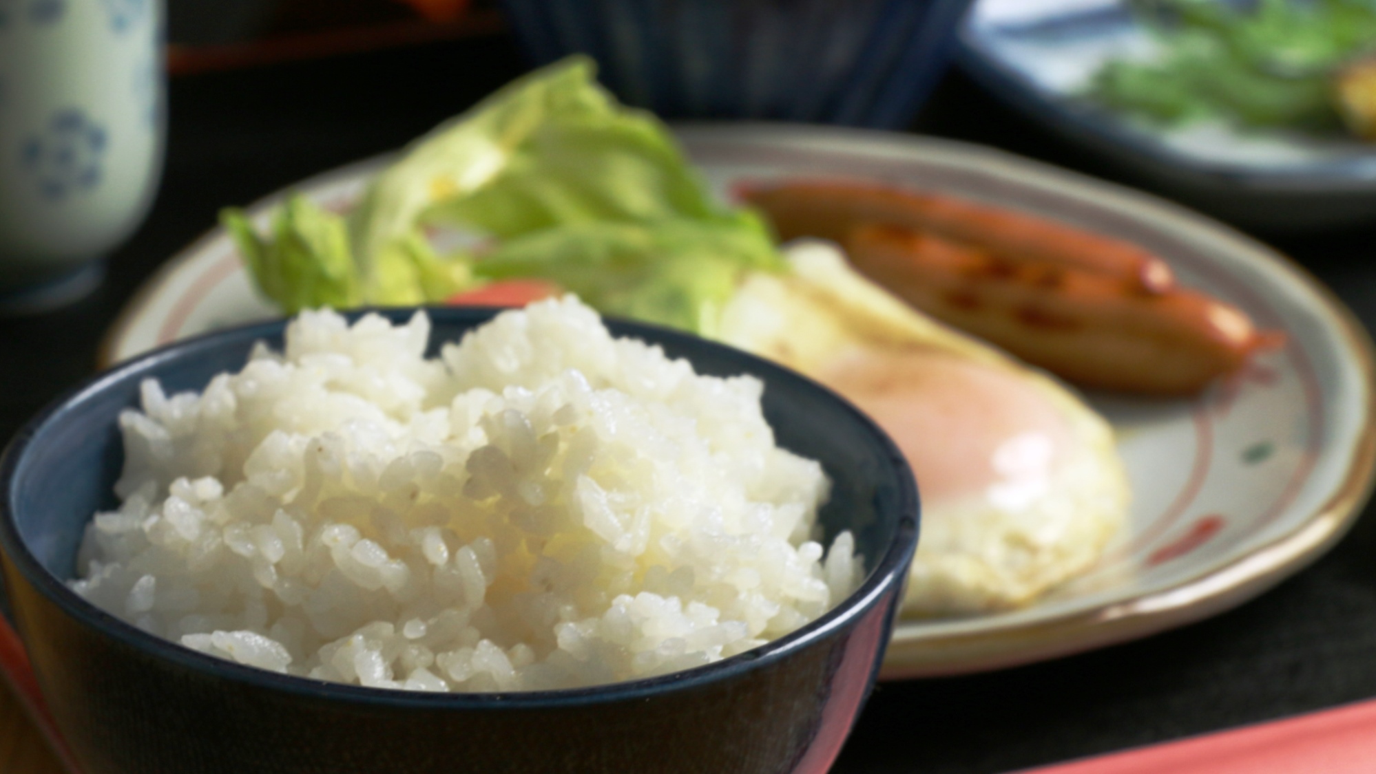 【朝食】魚沼産コシヒカリ