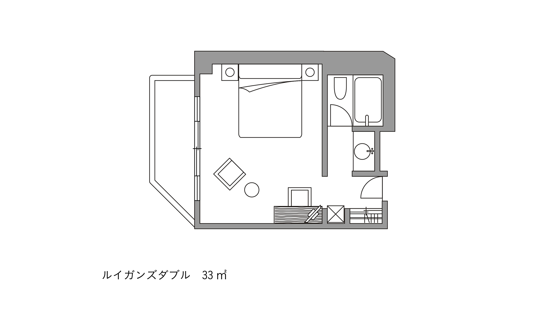 ルイガンズ ダブル（7F）