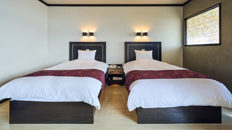 源泉かけ流し露天風呂付離れ華館「椿」