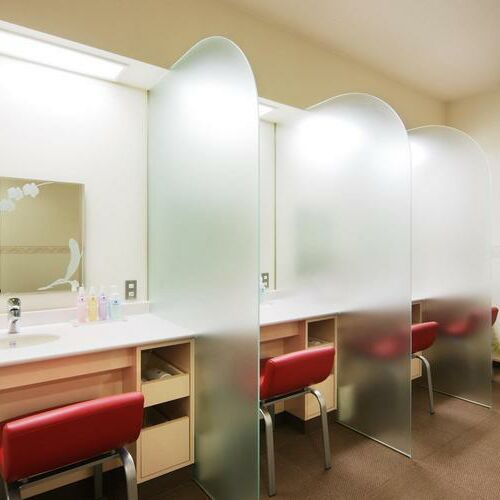 女性大浴場パウダールーム