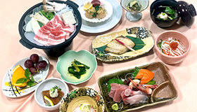 【基本プラン】迷ったらコレ！☆枝幸の旬鮮を味わう♪オホーツク魚介御膳（夕朝食付）