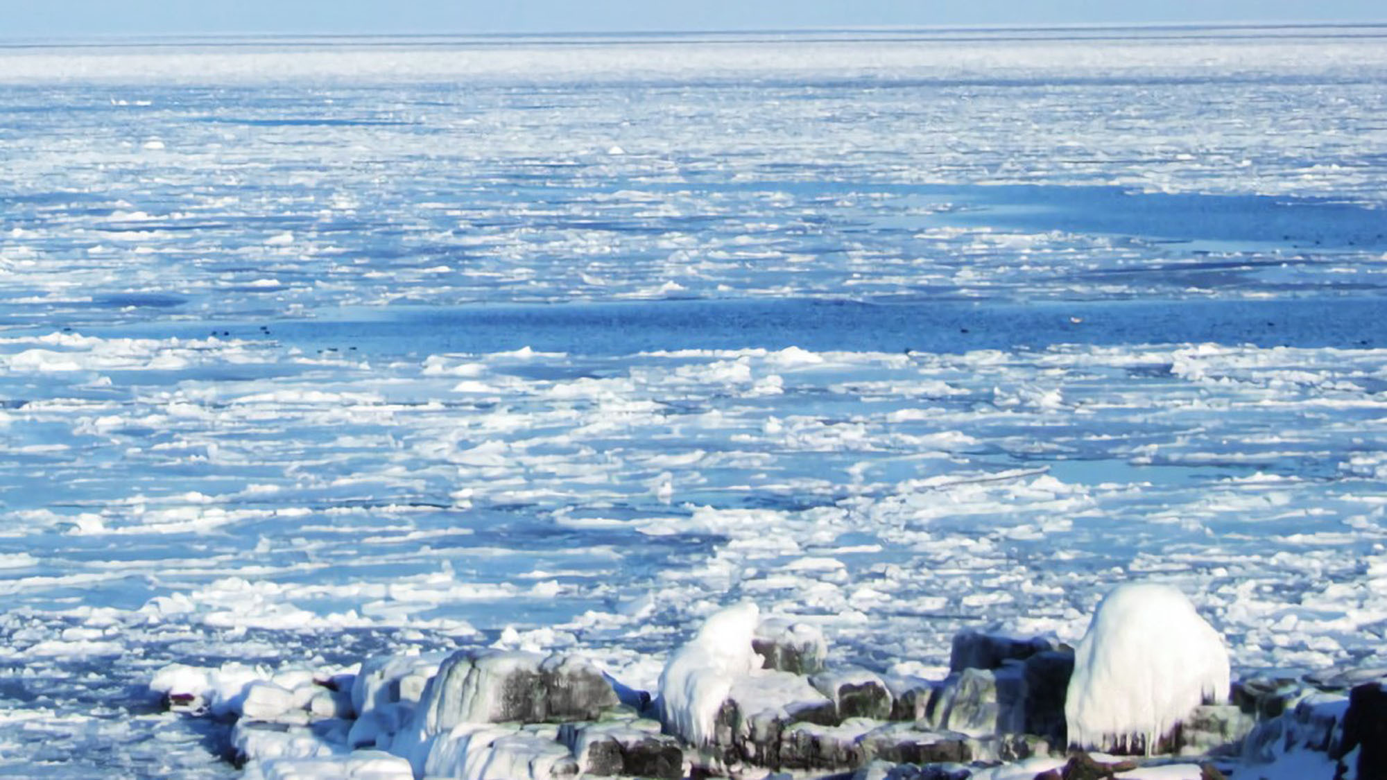 【流氷】北海道の冬の風物詩を観に、多くの観光客が訪れます。