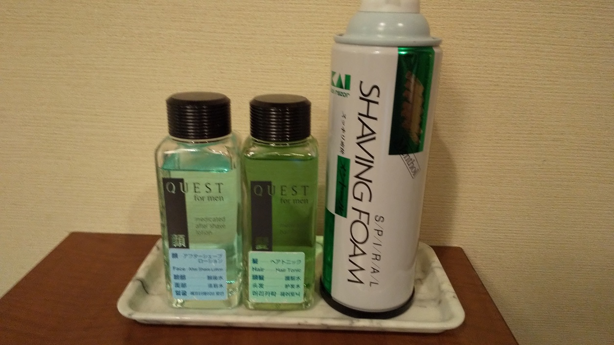 男性大浴場アメニティ