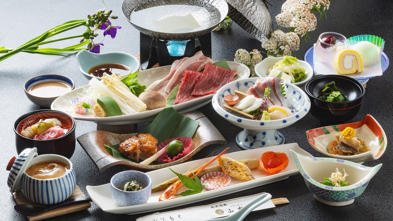 月替わり和食膳夏のお料理イメージ