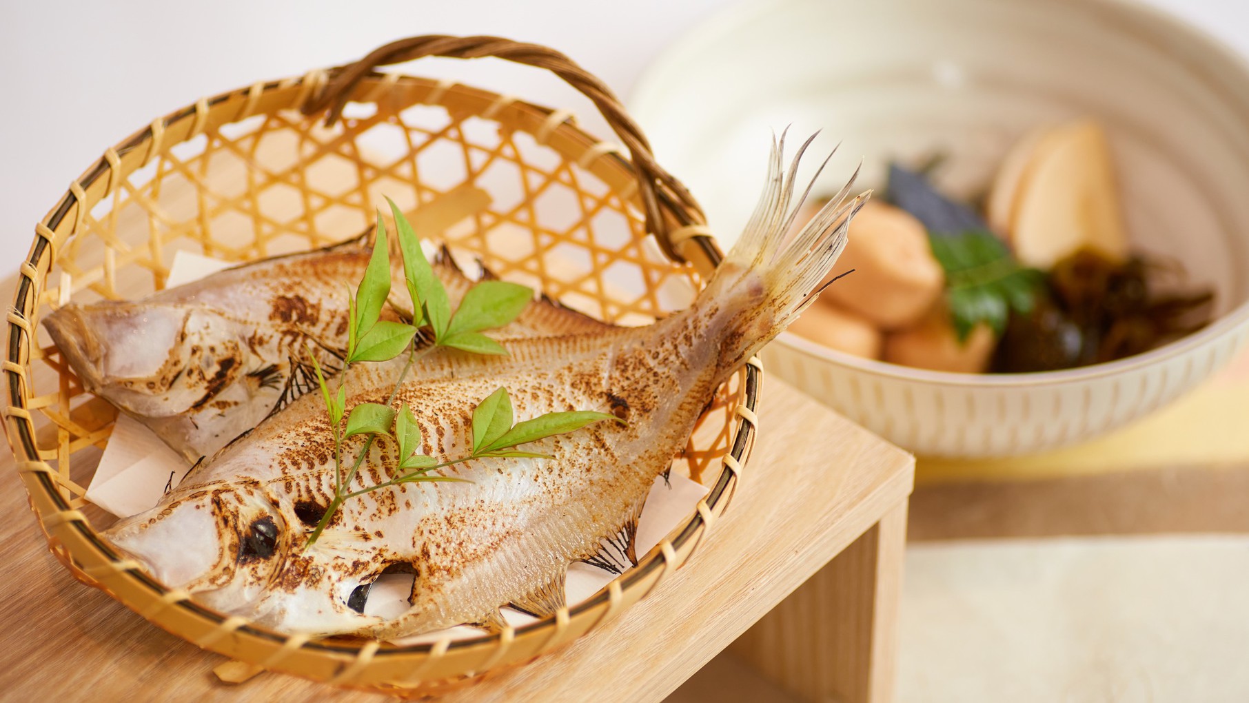 和定食の朝食