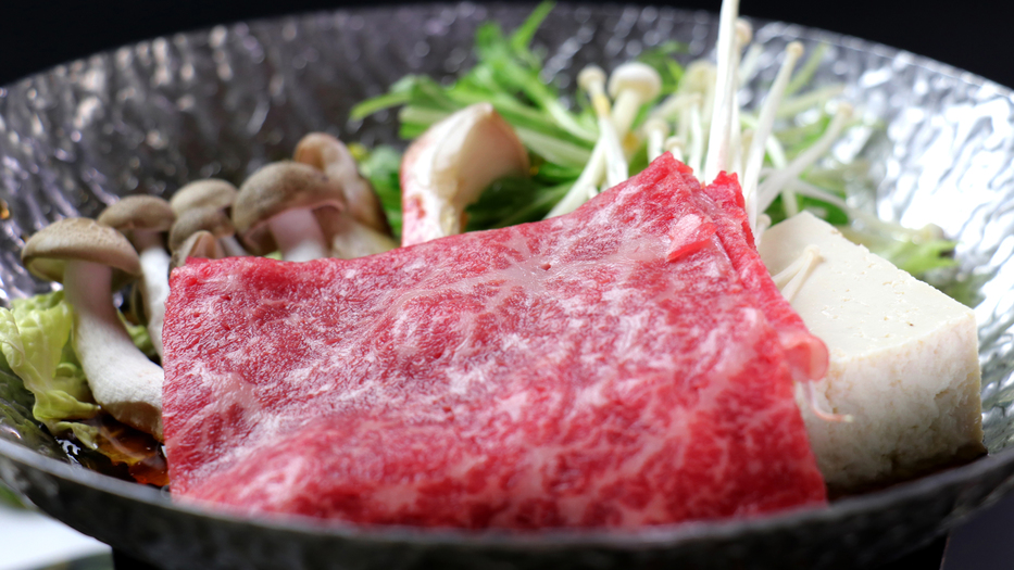 【上撰】霜降りの牛肉を使用しています