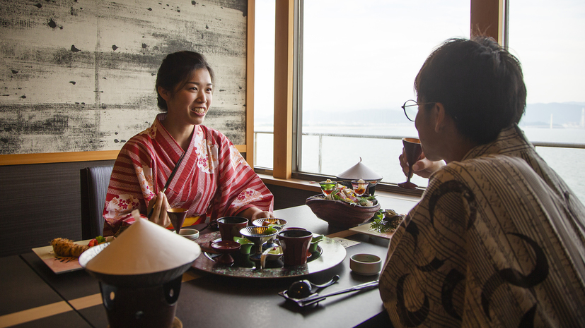 半個室食