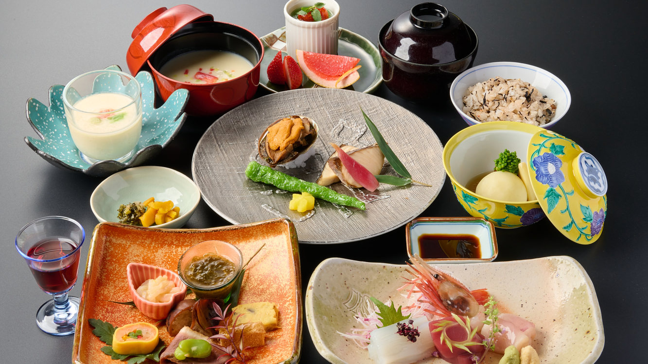 【秋冬SALE】【竹葉の気軽会席　こよみ】気軽に上質を味わえる北豊穣料理（1泊2食付き）