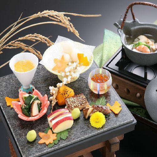 季節の会席料理一例