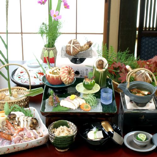 本格松茸尽くし会席
