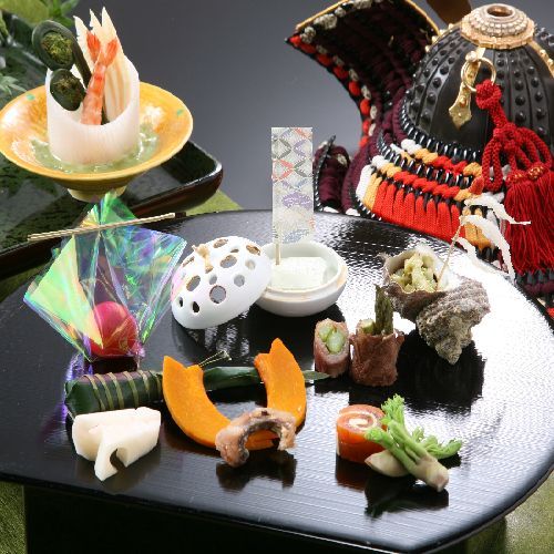 季節の会席料理一例