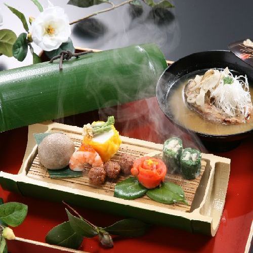 季節の会席料理一例