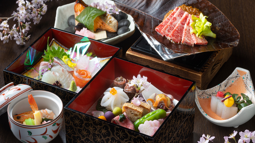 春のメニュー（2022年撮影）