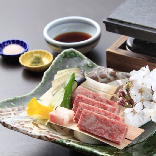 【別注料理も承っております】信州牛の石焼付き（要予約）