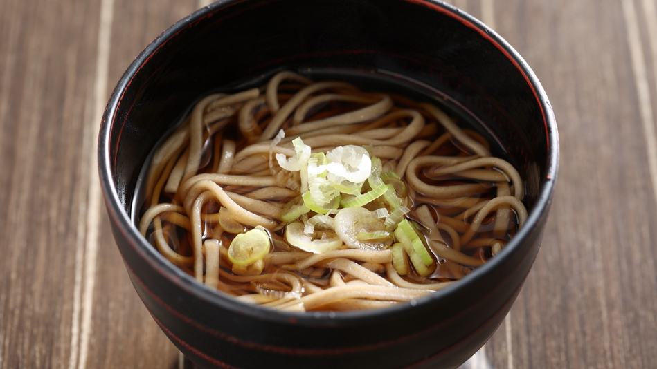 ご当地メニュー山菜「信州そば」（イメージ）