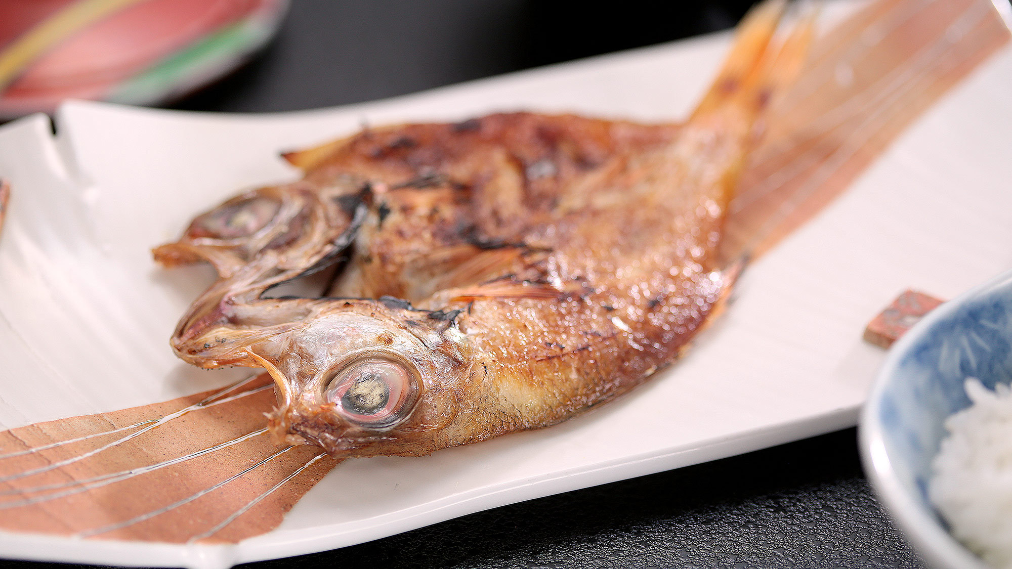 朝食：島根産のどぐろ