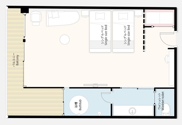 新館：オーシャンビュールーム