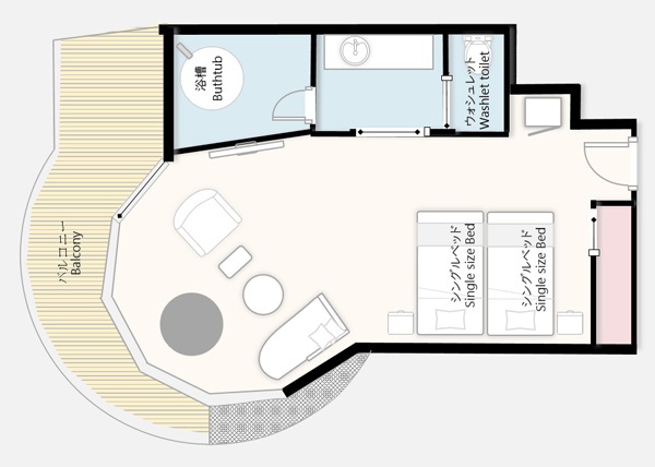新館：プレミアビューコーナールーム