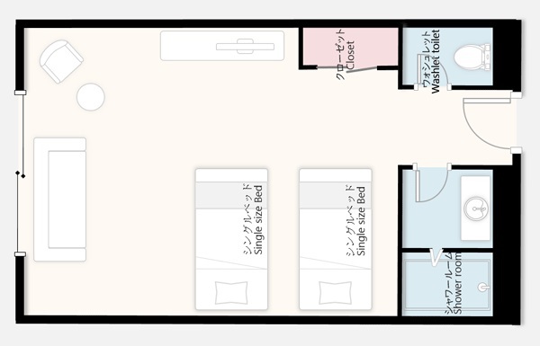 本館：マリーナサイドルーム