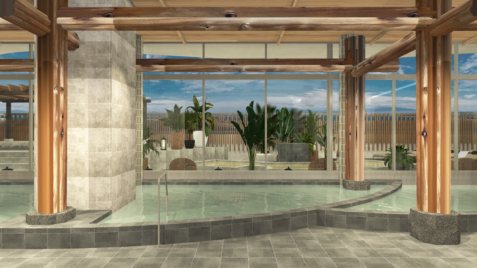 本館4階SPA(大浴場) 男湯 不感の炭酸泉 ※2026年1月15日OPEN