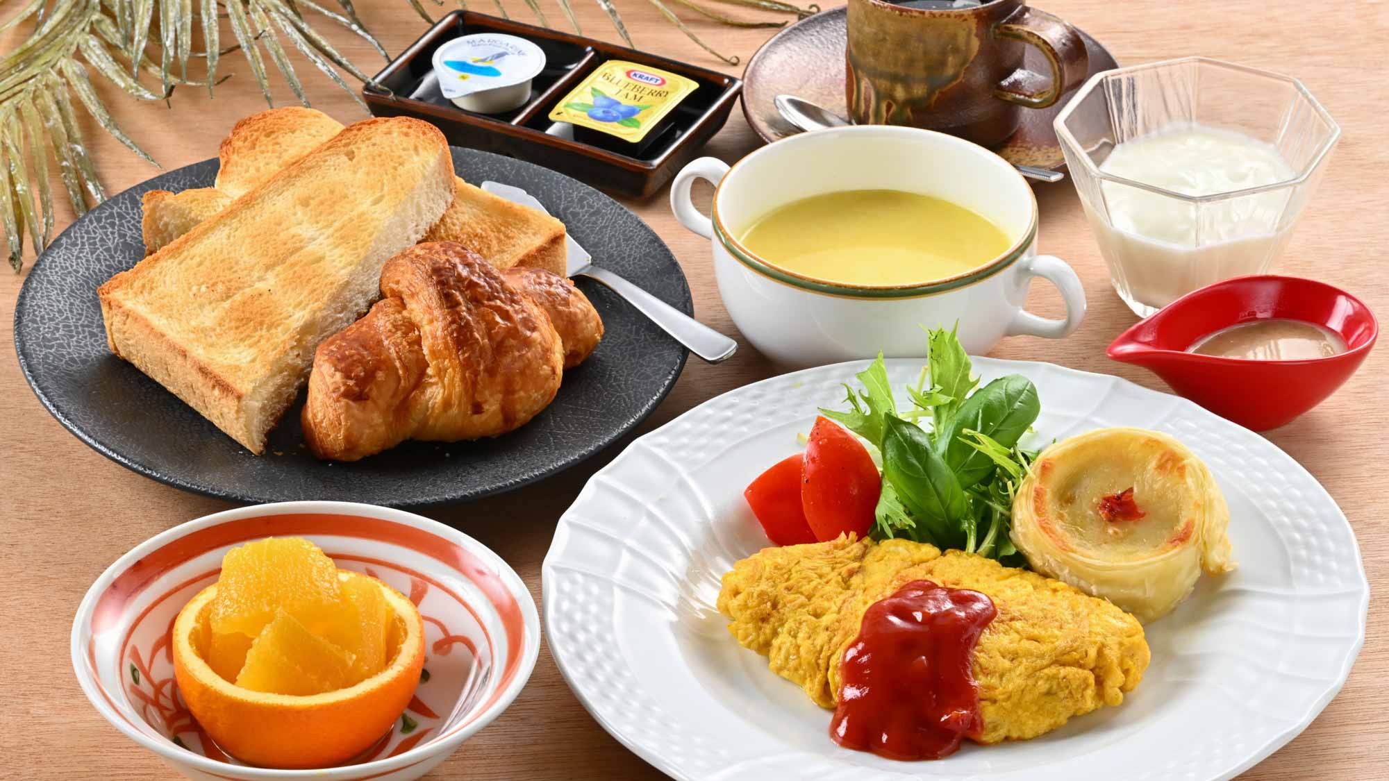 朝食一例｜洋定食