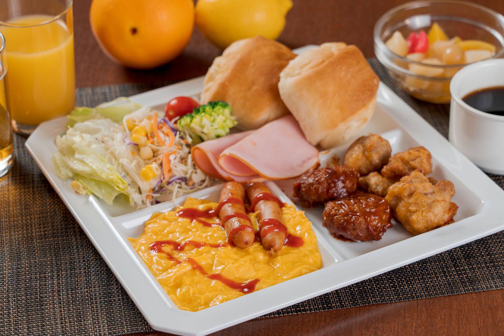 〇朝食ビュッフェ〇