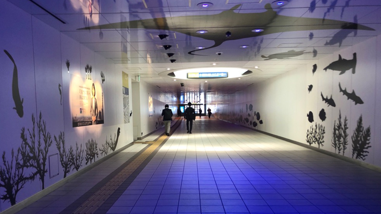 名古屋駅から直通の地下道【ルーセントアベニュー】