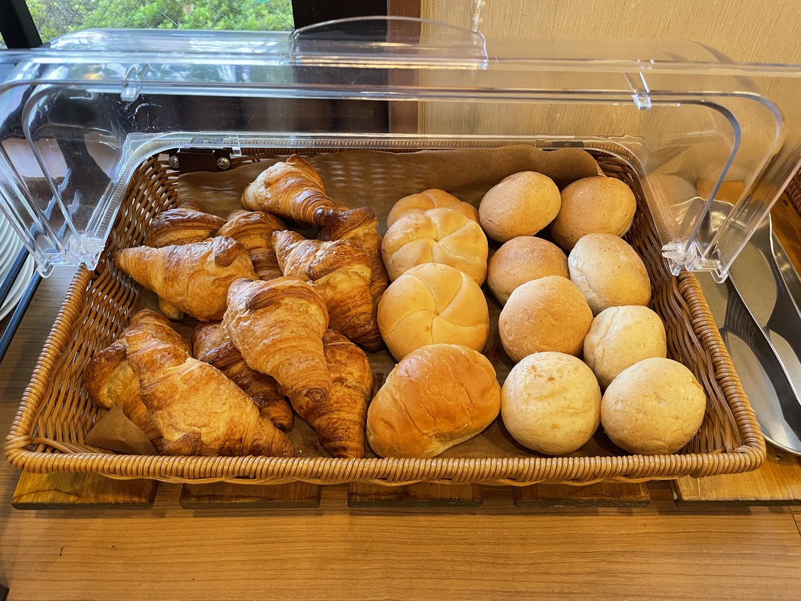 朝食バイキング一例