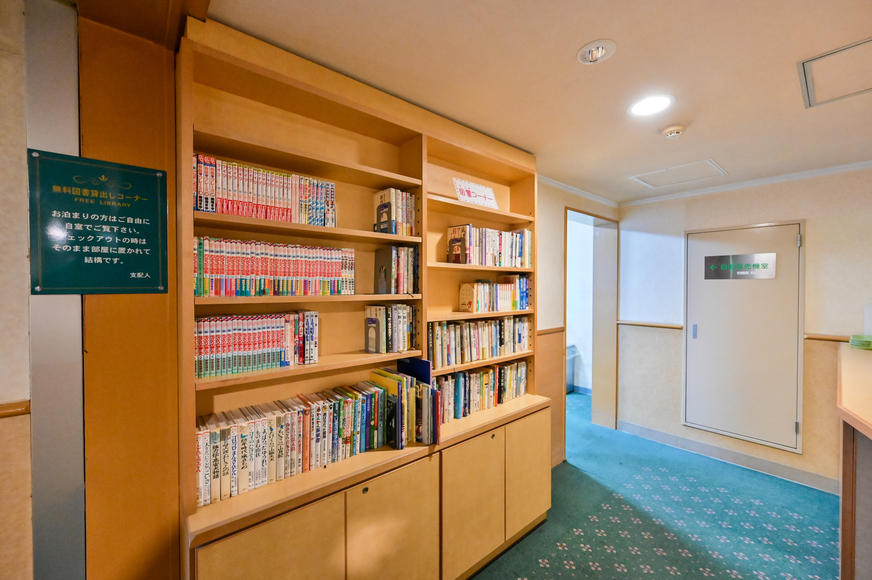 5Fミニ図書コーナー