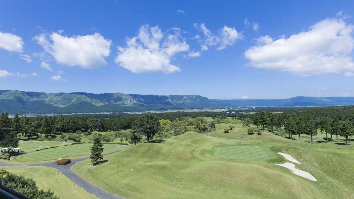 客室バルコニーからの眺望