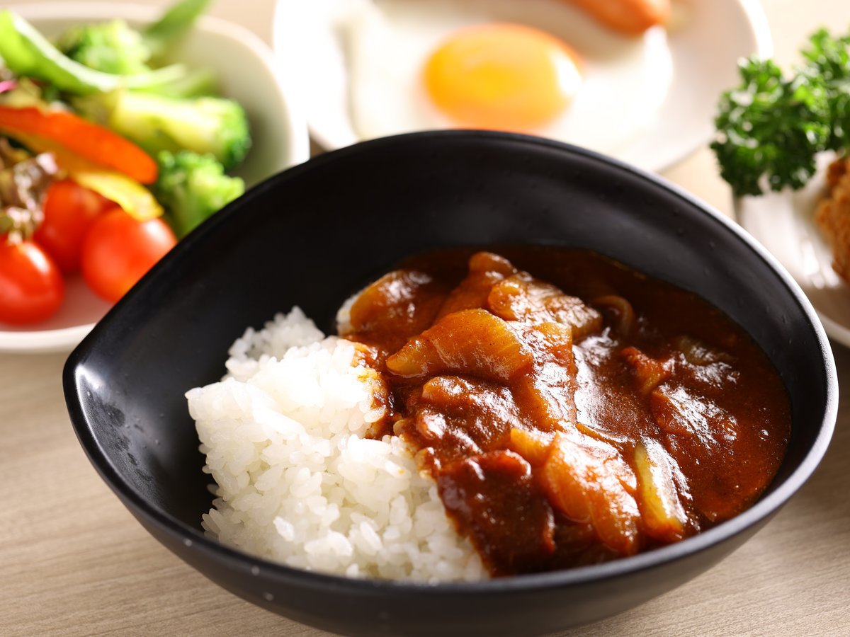 ご当地メニュー甲州信玄豚カレー