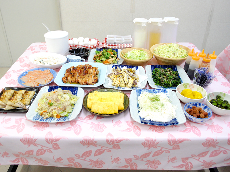 朝食は手作りが自慢！地元食材たっぷり和洋食バイキング♪