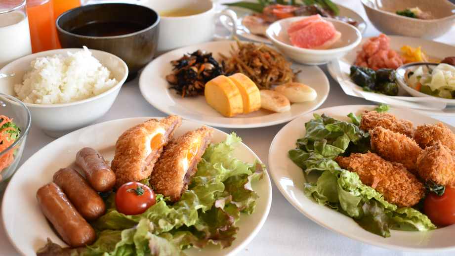 朝食バイキング