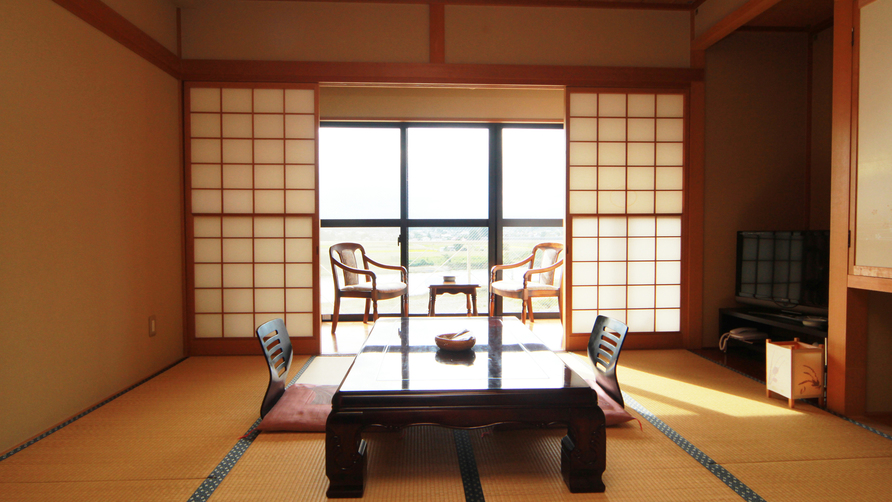 【客室一例】新館3階和室＊那珂川の眺めをお楽しみください