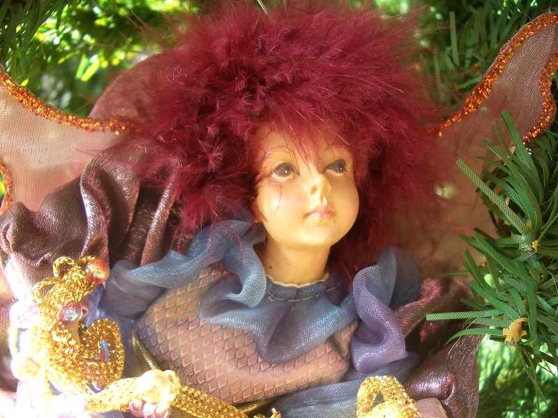 ノエルの妖精ちゃん。これはクリスマスの時にしか現れない、八ヶ岳テラスの妖精です。頭がひどいです。