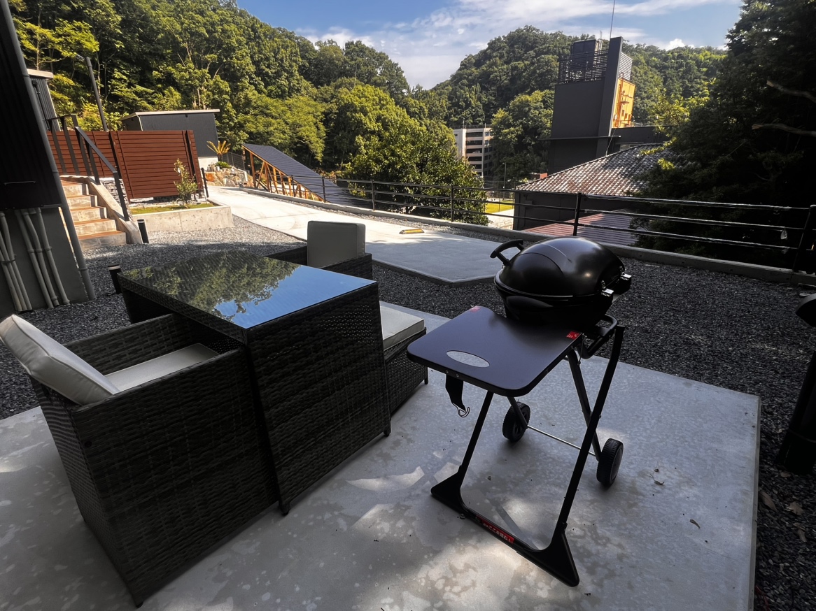 【ヴィラ別邸】 Siki -夏-バーベキュースペース