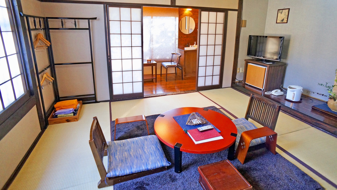 【スタンダード和室８畳／桜】和の落ち着いた雰囲気の和室8畳のお部屋