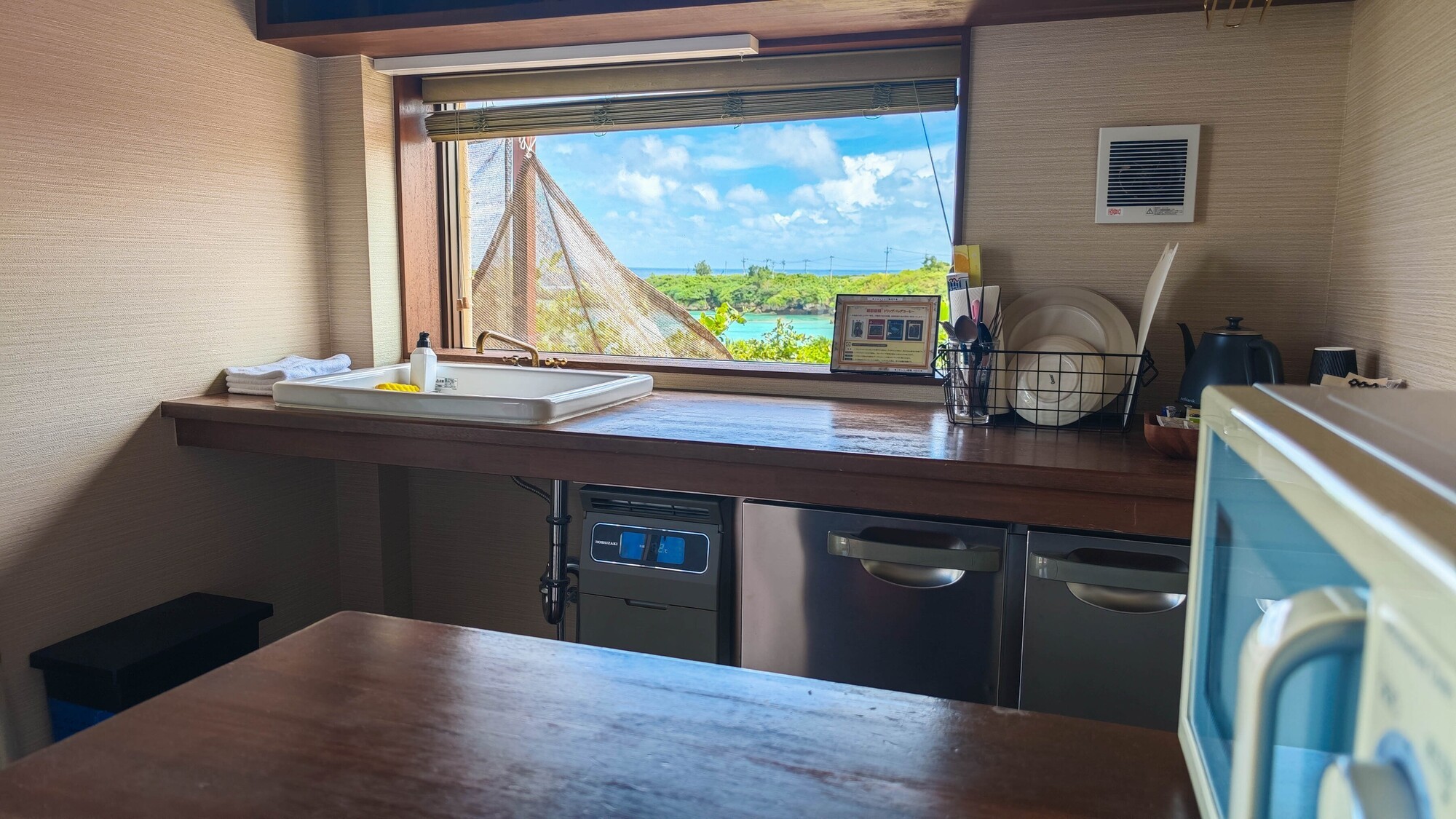 【2名定員】ツインルーム((キッチン)