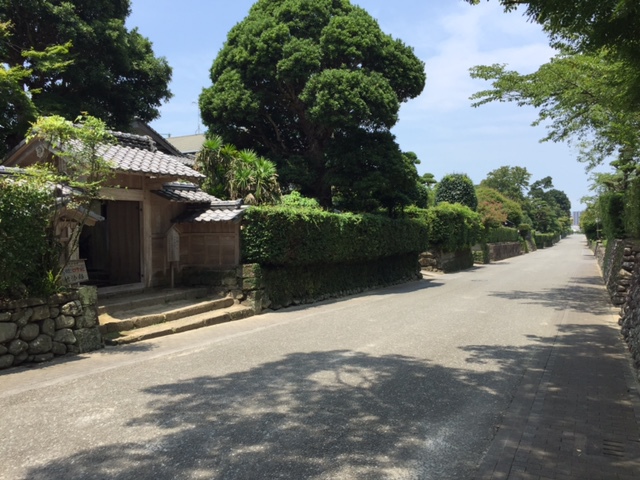 税所邸外観風景