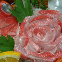 舟盛詳細金目牡丹造り