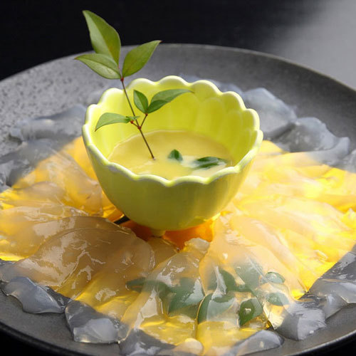 *別注料理一例さしみこんにゃく