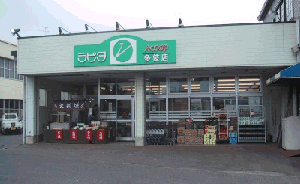 施設から道路挟んで向かいにあるラピタ多伎店(鮮魚や地元野菜等々ある農協のスーパー）