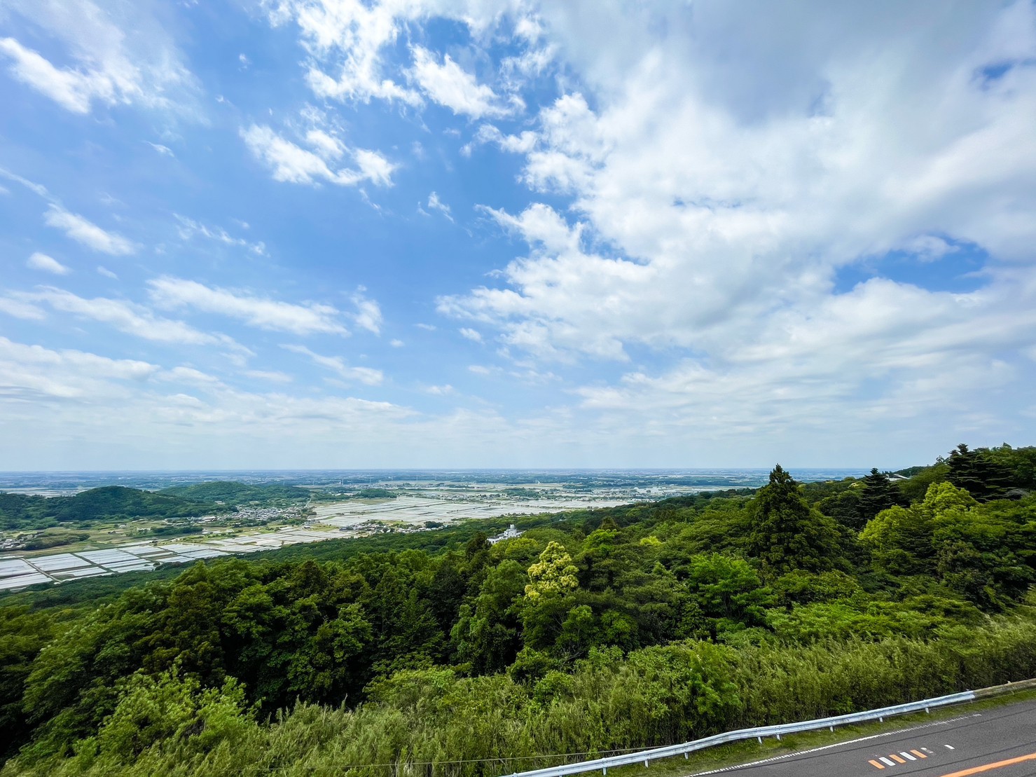 眺望関東平野側