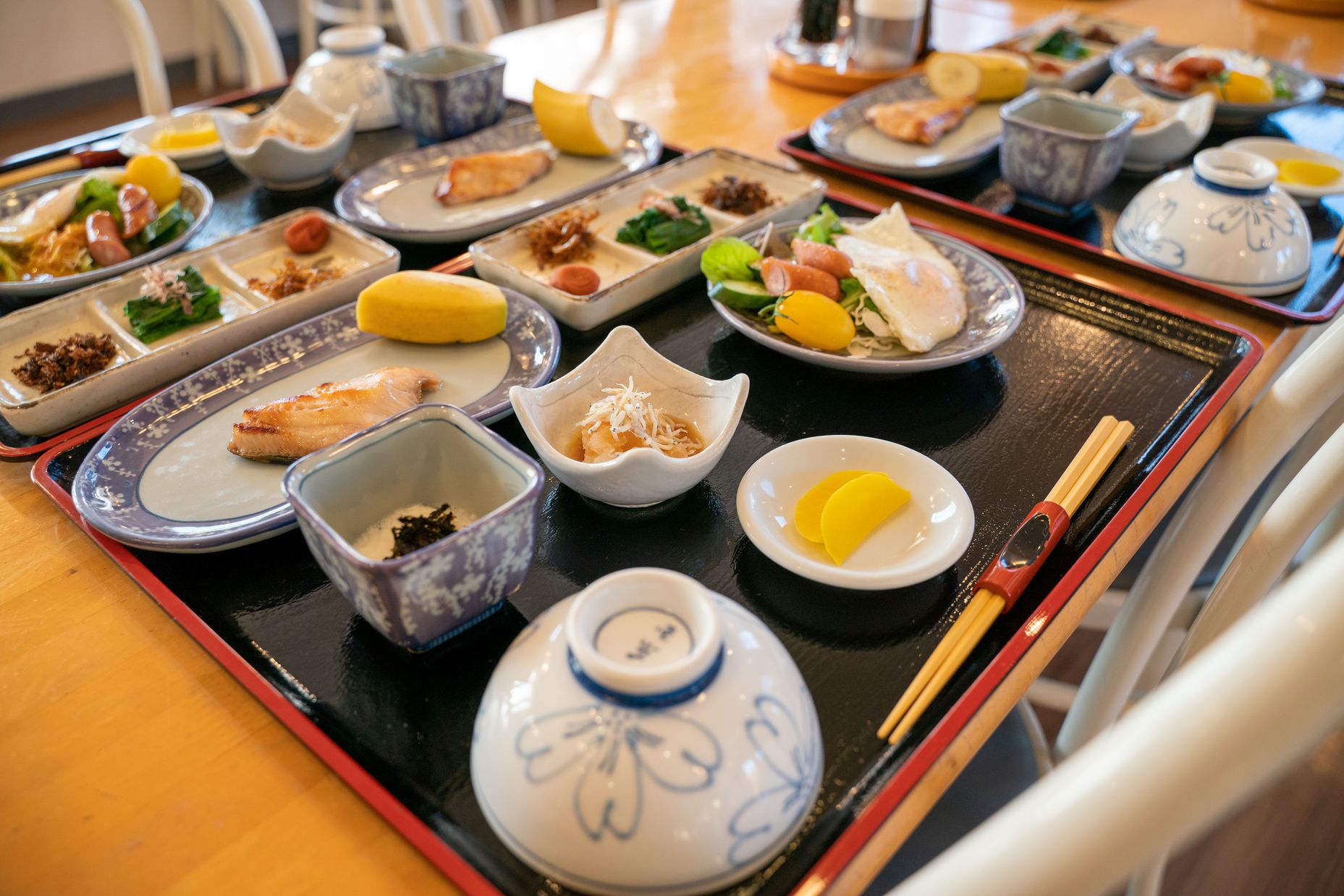 朝食の一例連泊の方はメニューが変わります♪