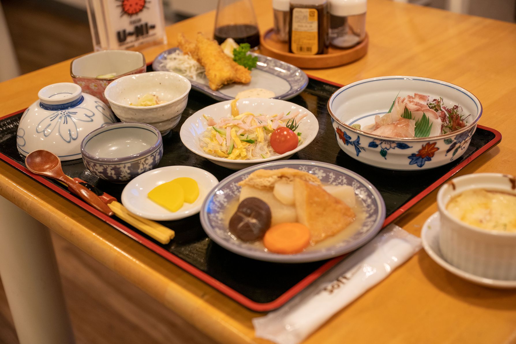 夕食の一例連泊の方はメニューが変わります♪