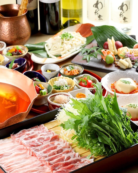 【お菜屋わだ家】甘めの関西風のお出汁でいただく豚肉は絶品です。