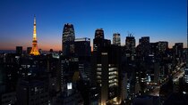 高層階からの夜景東京タワー方面