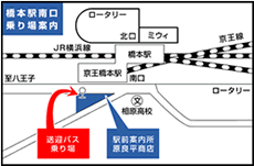 (携帯)バス発着場地図