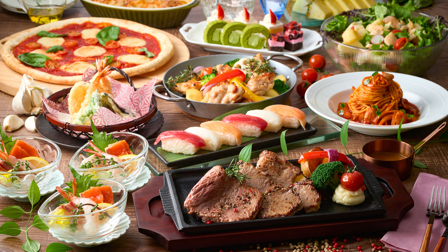 夕食バイキング（イメージ）