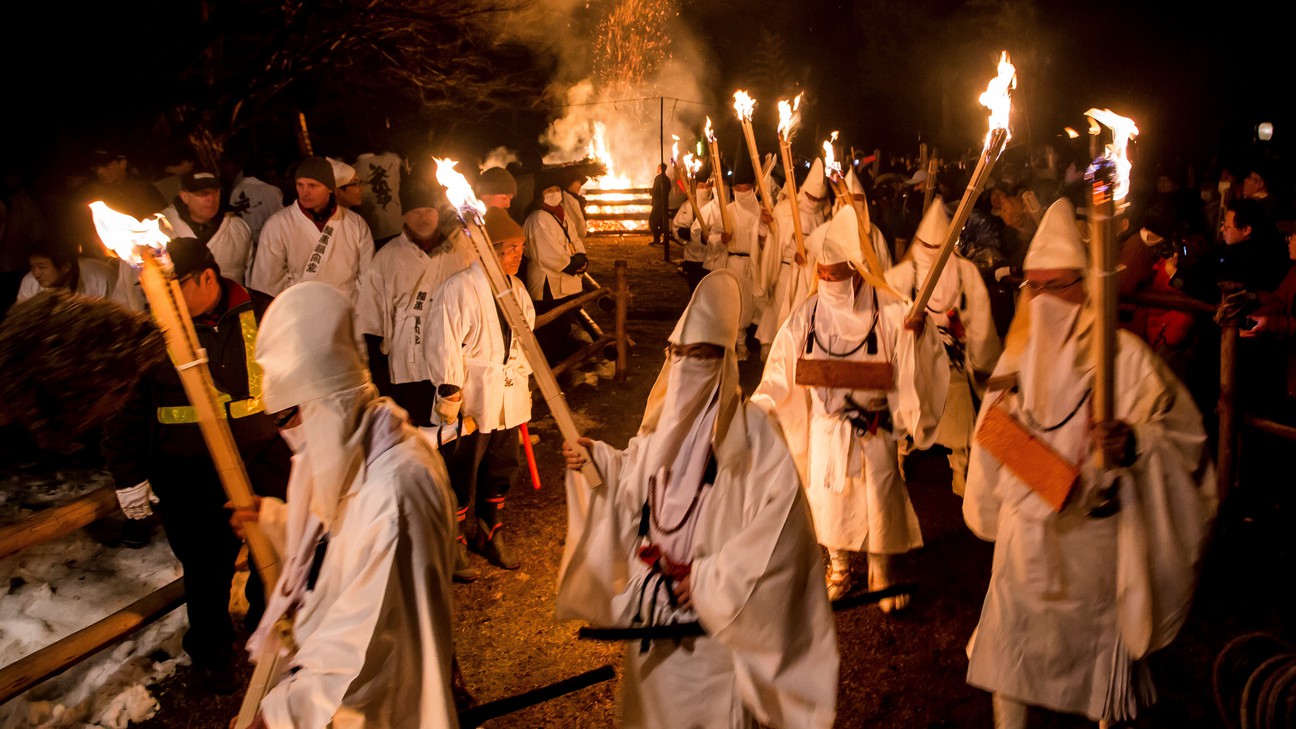 お水送り神事